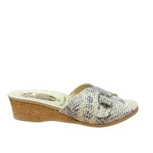 NEW WORISHOFER women's 251 sandals in grey snake